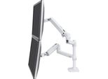 Ergotron Lx Series 45-492-216 Supporto Da Tavolo Per Tv A Schermo Piatto 61 Cm (24") Bianco Scrivania"