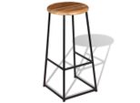 Syfax™ Sgabelli Da Bar 2 Pz In Legno Massello Di Teak
