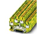 Morsetto Di Protezione 5,2 Mm, Verde-Giallo - Morsetto Di Messa A Terra 2 Poli 5,2 Mm Pttb 2,5-PE