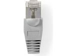 Spina RJ45 | Maschio | Solido Utp CAT5 | Dritto | Placcato Oro | 10 Pz. | Pvc | Grigio / Trasparente | Scatola