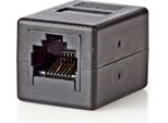 Connettore Di Rete | CAT6 | Non Schermato | RJ45 Femmina | RJ45 Femmina | Dritto | Abs | Custodia