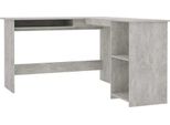 Syfax™ Scrivania Angolare A L Grigio Cemento 120X140X75Cm Multistrato