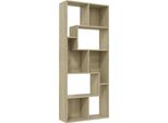Syfax™ Libreria Rovere Sonoma 67X24X161 Cm In Legno Multistrato