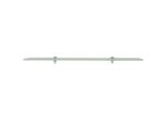Syfax™ Mensole Galleggianti 2 Pz In Vetro 100X20 Cm 8 Mm