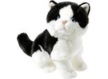 Peluche Heunec Misanimo, Gattino Bianco-Nero, Peluche