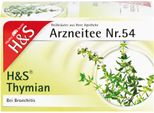 H&S Tè Medicinale Al Timo N. 54, 20 Pz. Bustine Filtro