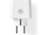 Nedis WIFIP121FWT Smartlife Smart Plug Wi-Fi Misuratore Di Energia 3680 W Tipo F (Cee 7/3) -10 - 45 °C Android / Ios Bianco