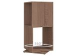 Syfax™ Armadietto Girevole Rovere Sonoma 34,5X34,5X75,5 Cm Truciolato