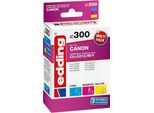 Edding EDD-300 Multipack 3 Canon CLI-521 Colour