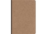 Quaderno Clairefontaine Agebag Din A5 Lino Foderato 96 Fogli Tabacco