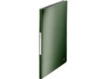 Cartella Stile Leitz, A4, Pp, Con 20 Tasche, Verde Celeste