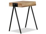 Syfax™ Tavolino Laterale In Legno Massello Di Teak Di Recupero