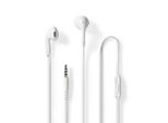 Cuffie Cablate | 3,5 Mm | Lunghezza Del Cavo: 1,20 M | Microfono Inviso | Controllo Del Volume | Bianco