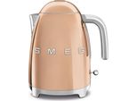 Bollitore Cordless 1,7L 2400W Rosa Rame Smeg Klf03Rgeu