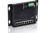 Trendnet TI-PG80F Trendnet 8-Port Industrial Gigabit Poe+ Wallmount Front Acc.