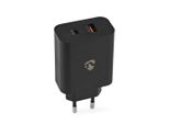 Caricatore Da Parete | 65 W | Funzione Di Ricarica Rapida | 2,0 / 2,25 A / 3,25 A A | Numero Di Uscite: 2 | USB-A / USB-C™ | Selezione Automatica Della Tensione