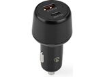 Caricabatterie Da Auto | 65 W | 2,0 / 3,0 / 3,25 A | Numero Di Uscite: 2 | Tipo Di Porta: USB-A / USB-C™ | Selezione Automatica Del Voltaggio