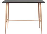 Syfax™ Tavolo Da Bar Nero 120X60X105 Cm