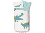 Set Di Biancheria Da Letto Per Bambini Good Morning Crocodile 135X200 Cm Multicolore