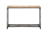 Tavolo Consolle 110X35X75 Cm In Legno Massiccio Di Mango