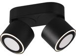 Trio-Leuchten Spot A Soffitto Taurus Wht 18X10,60X8,70 Cm Nero Faretto