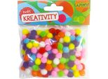 Pom Pom 10 Mm, 180 Pezzi