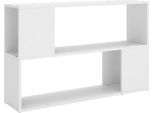 Syfax™ Libreria Bianca 100X24X63 Cm In Legno Multistrato