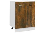 Syfax™ Mobiletto “Lyon” Rovere Fumo 60X46X81,5 Cm