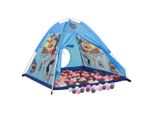 Vidaxl Tenda Da Gioco Con 250 Palline Blu 120X120X90 Cm