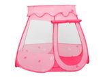 Vidaxl Tenda Da Gioco Per Bambini Con 250 Palline Rosa 102X102X82 Cm