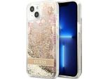 Guess Guhcp13Slflsd Custodia Rigida Per Iphone 13 Mini 5.4 Oro/Oro Paisley Liquid Glitter