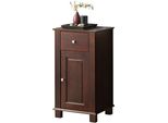 Mobili Da Bagno Armadio A Ripiani Mobili Da Bagno Armadi Marroni 46X36X83Cm Scaffali In Legno