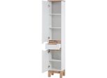 Armadio Alto Scaffale Da Bagno Scaffale Alto 187X35X33 Cm Armadio Da Bagno Armadietti