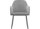 Sedia 4X Sala Da Pranzo Sedia Imbottita Tv Lounge Seat Poltrona Set Nuovo Club Tessile