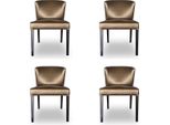 4X Sedie Sedia Imbottitura Design Poltrona Set Poltrona Completo Moderno Set Nuovo