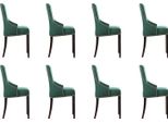 8X Design Sedie Imbottite Set Di Sedie Poltrona Lounge Club Set Karcz