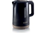 Ariete 00C284600AR0 Bollitore 1.7L Breakfast Dark Grey Capacità Tanica Acqua 1.7 L Potenza 2200 W Materiale Della Scocca Plastica Indicatore Del Livello Dell'acqua Senza Filo Grigio
