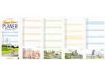 Heye 1588 Agenda Familiare - 21 X 45 Cm, 5 Colonne