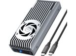 Graugear Externes GehäUse M.2 Nvme Mit LüFter 20Gbit - Laufwerks-GehäUse - GehäUse (G-M206-20G-F)