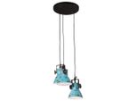 Vidaxl Lampada A Sospensione 25 W Blu 30X30X100 Cm E27