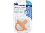 Chicco Physioforma Luxe Succhietto In Silicone 2-6M Arancione