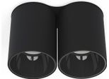 Plafoniera A Spot Led Nowodvorski Eye Tone 8086 Acciaio, Nero