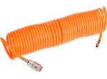 Tubo Flessibile A Spirale Neo Tools 5 Mm/10 M (Per Compressori D'aria Fino A Max. 16 Bar, Attacco Rapido E Nipplo A Innesto, In Pe Resistente)