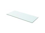 Vidaxl Ripiani 2 Pz. Vetro Trasparente 60X20 Cm