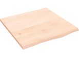 Syfax™ Piano Per Tavolo 60X60X2 Cm In Rovere Massello Non Trattato