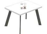 Tavolino Tavolo Basso Tavolino Ufficio Bianco Grigio