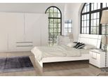 Set Di Mobili Per La Camera Da Letto Letto Completo Letto 2X Comodino Armadio 5 Pezzi