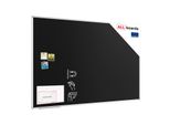 Lavagna Magnetica Da Gesso Nera 180×120 Cm Cornice Expo