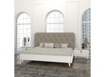Mobili Per La Camera Da Letto Comodino 2X Comodino Letto Set Completo Bianco 3 Pezzi.