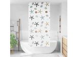 Vidaxl Tenda A Rullo Per Doccia 90X240 Cm Larghezza Tessuto 86 Cm